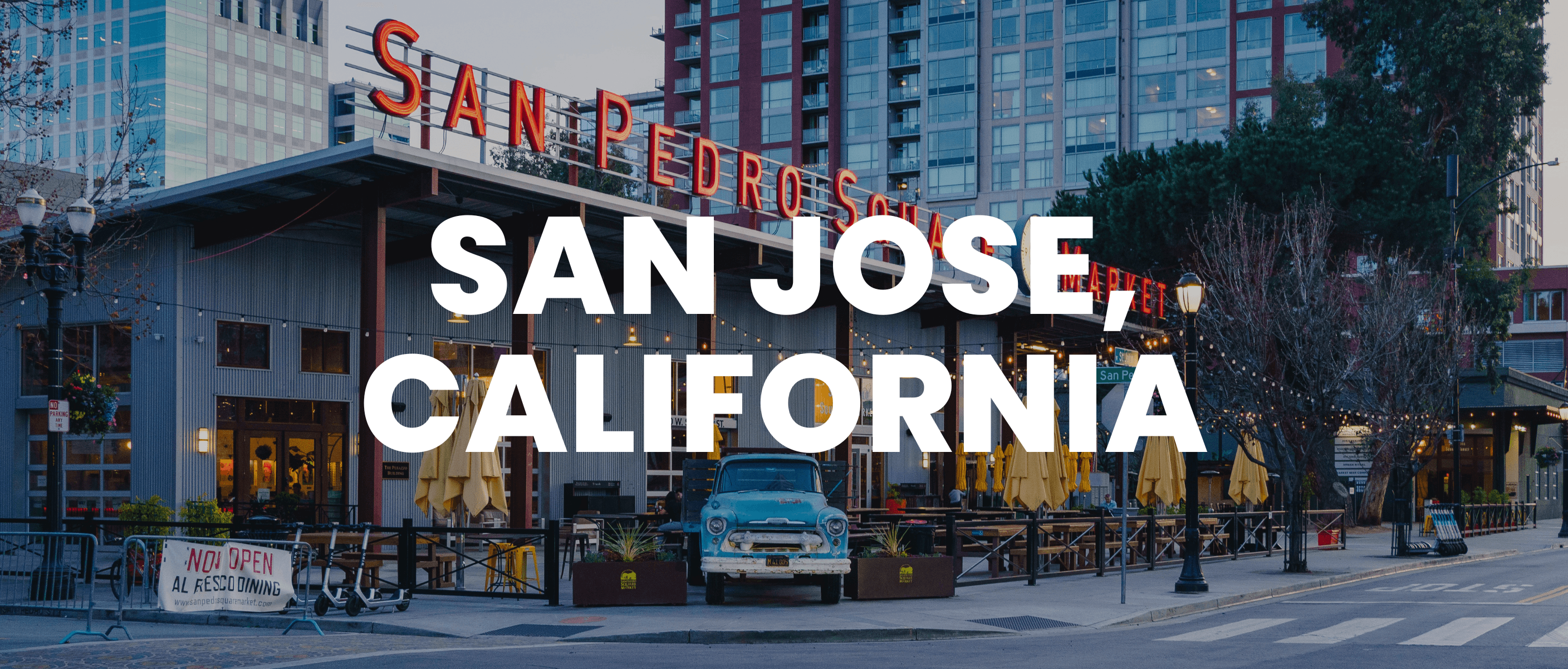 San Jose, California event banner