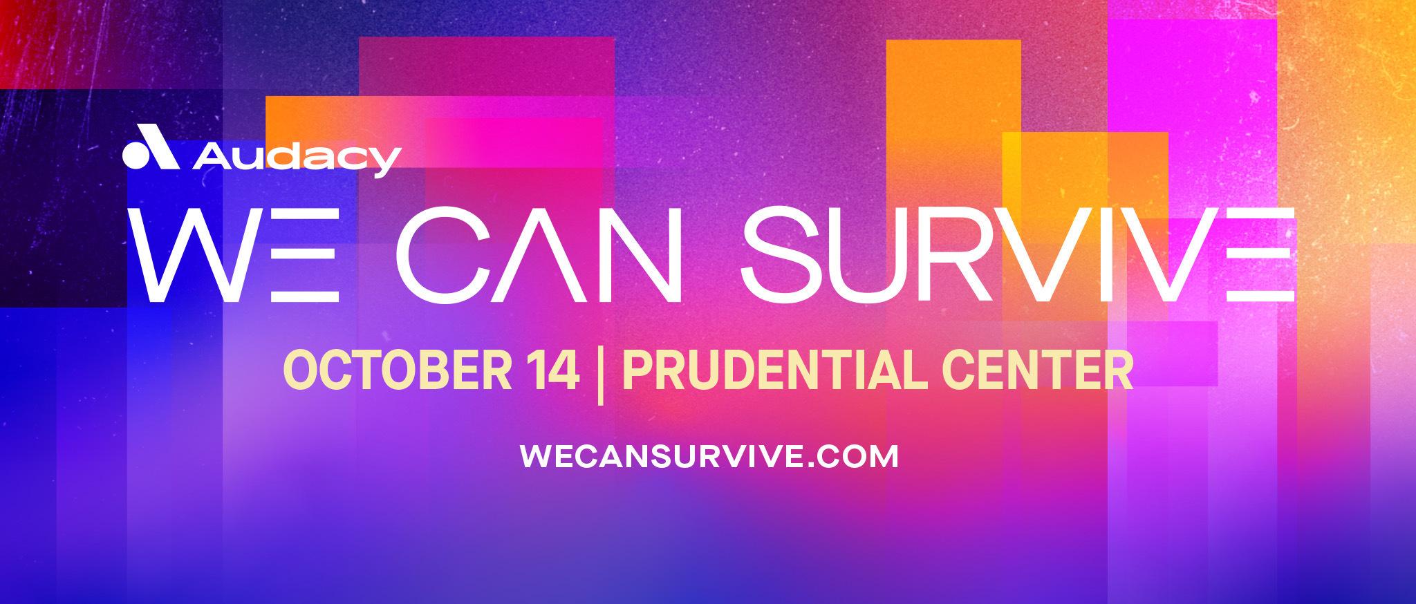 We Can Survive event banner