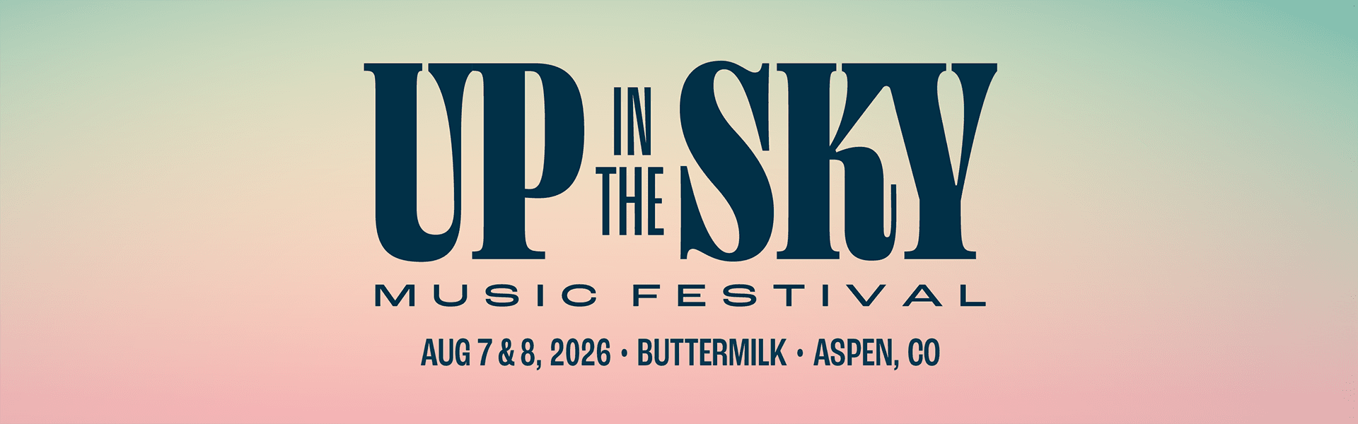 Up In The Sky 2026 event banner