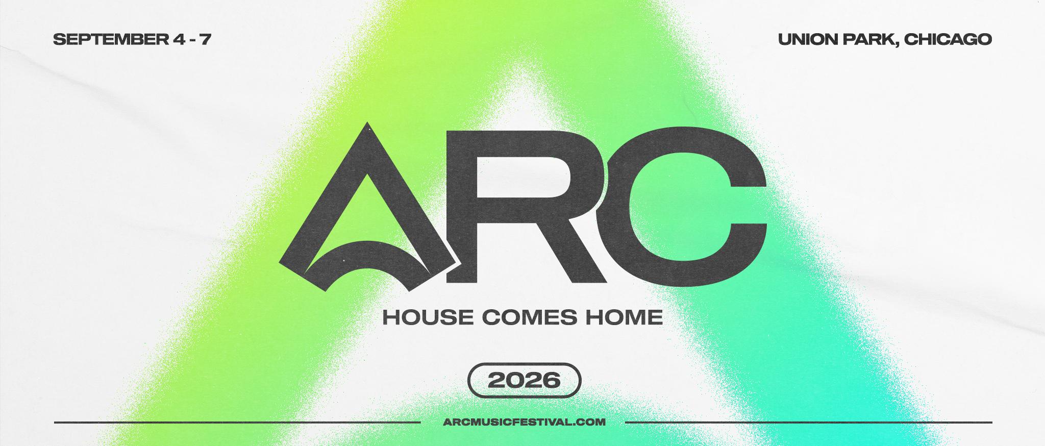 ARC Music Festival 2026 event banner