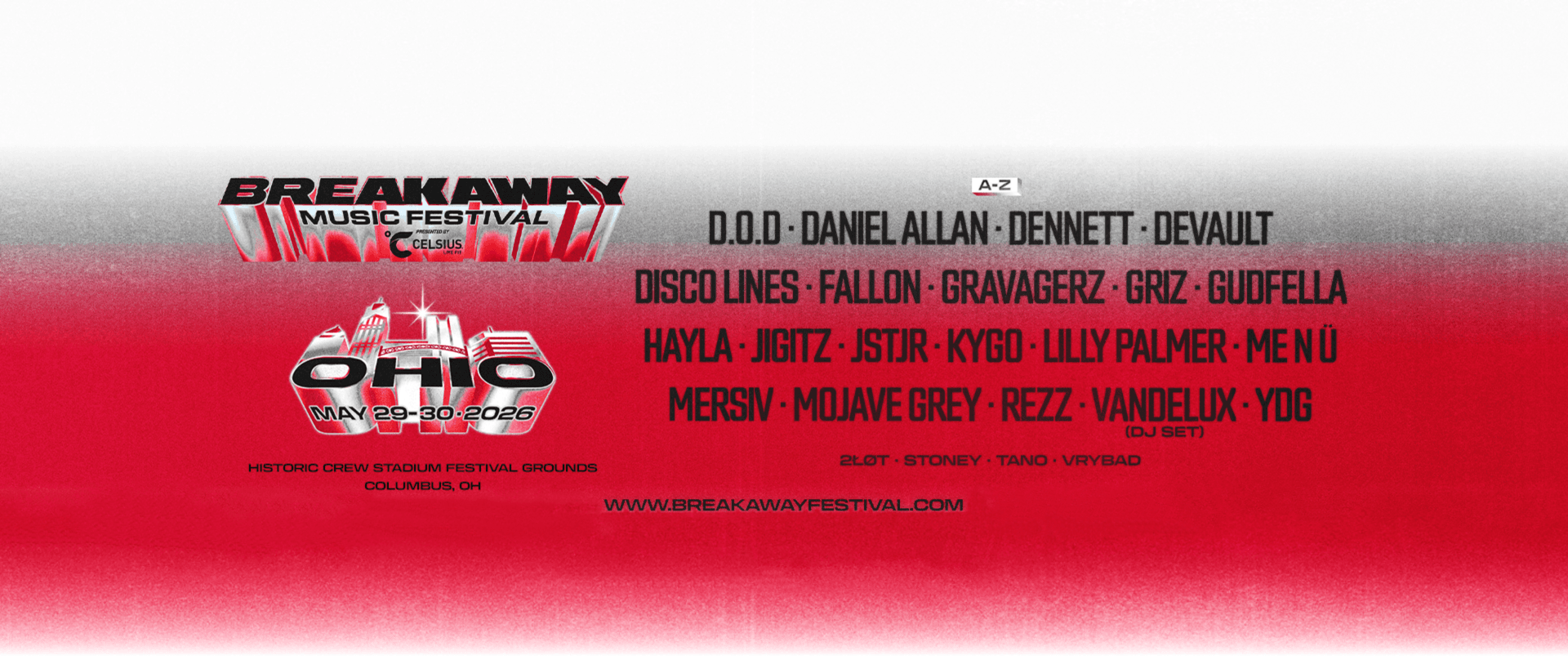 Breakaway Music Festival Ohio 2026