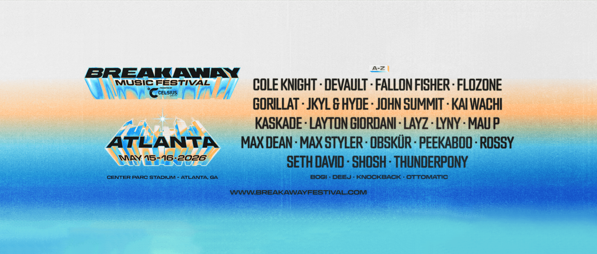 Breakaway Music Festival Atlanta 2026