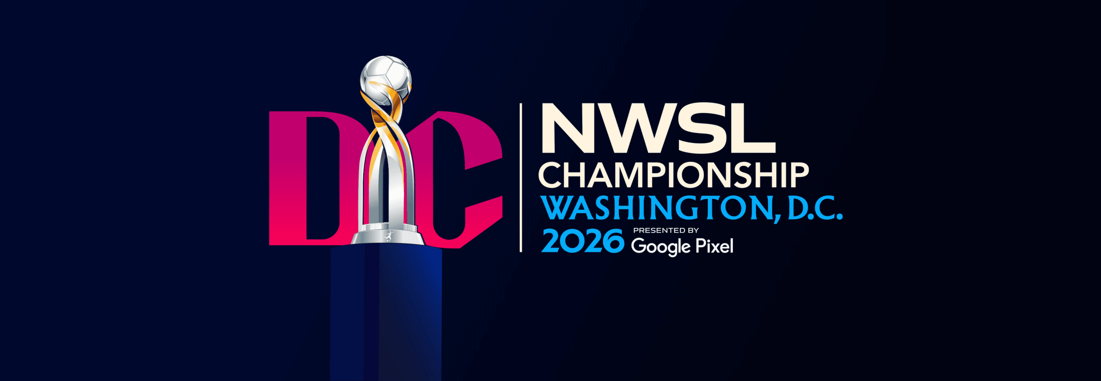 NWSL Championship 2026 event banner