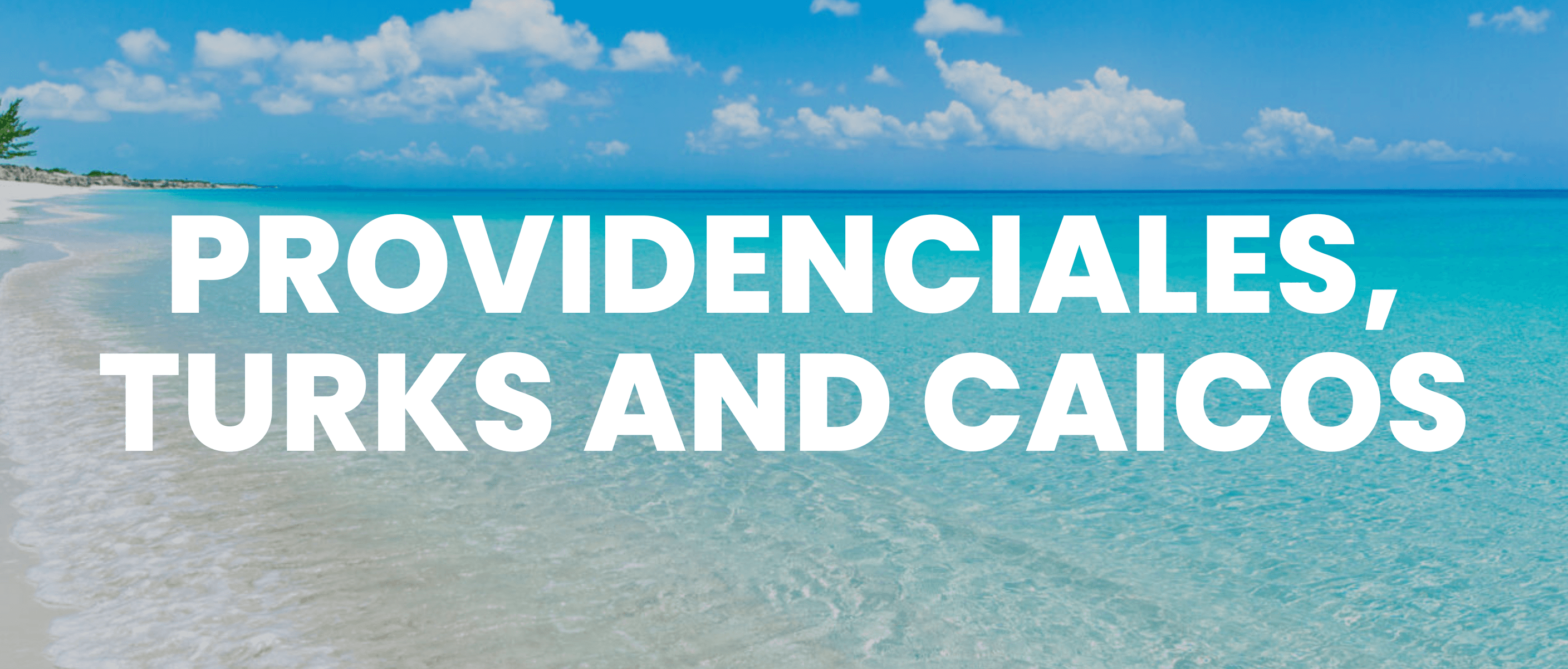 Providenciales, Turks and Caicos event banner
