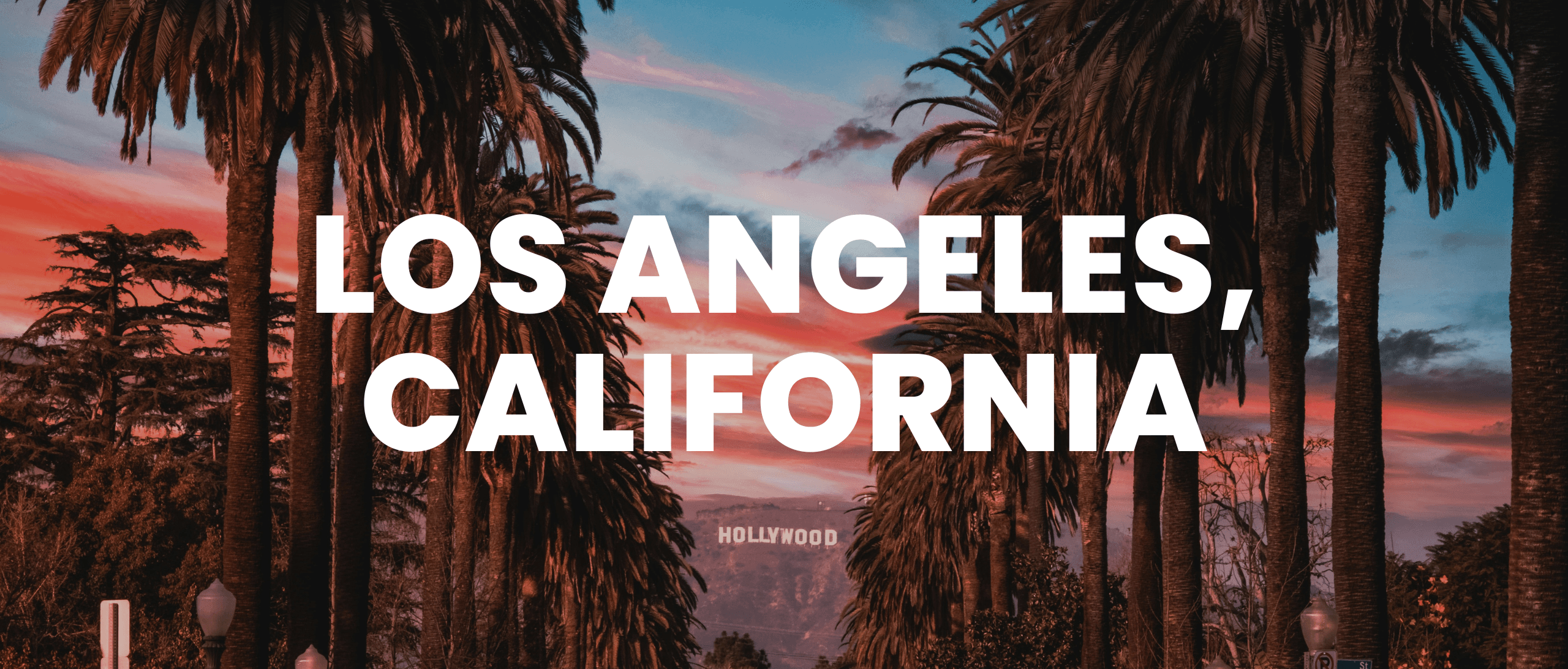 Los Angeles, California event banner