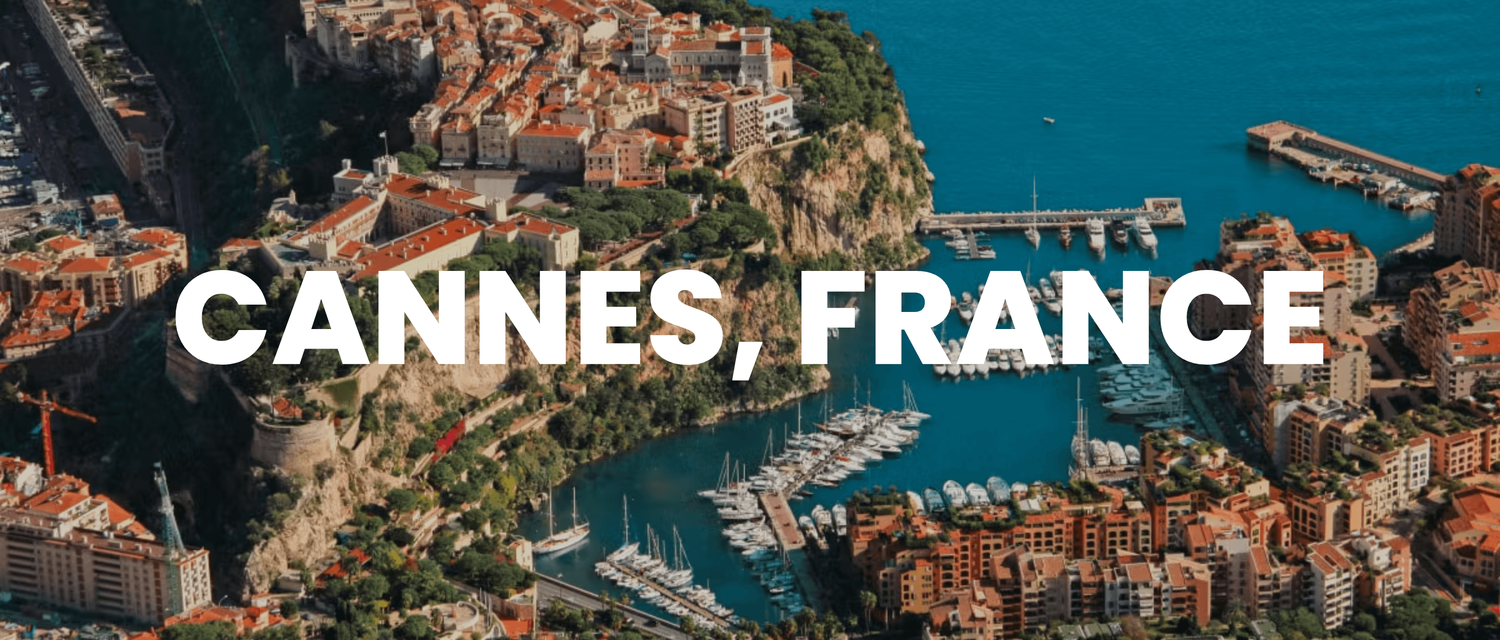 Cannes, France event banner