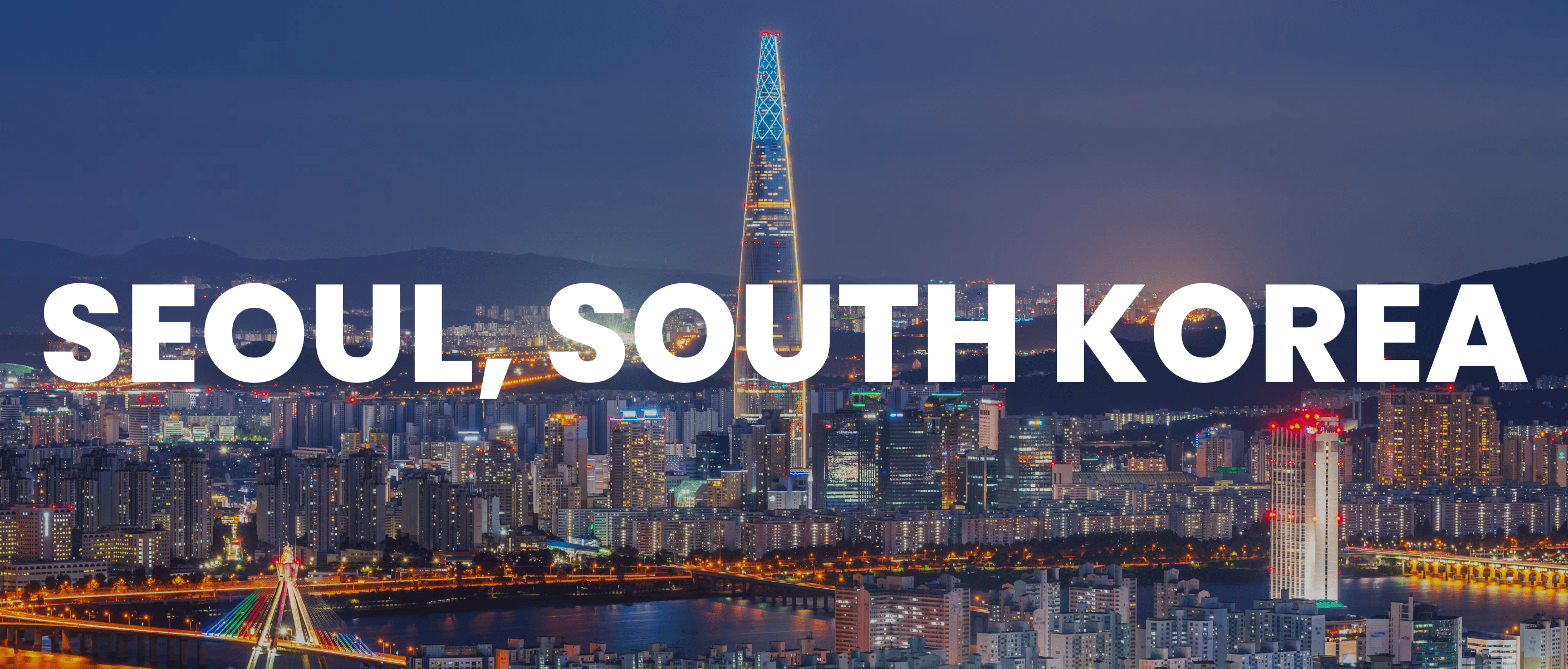 Seoul, South Korea event banner