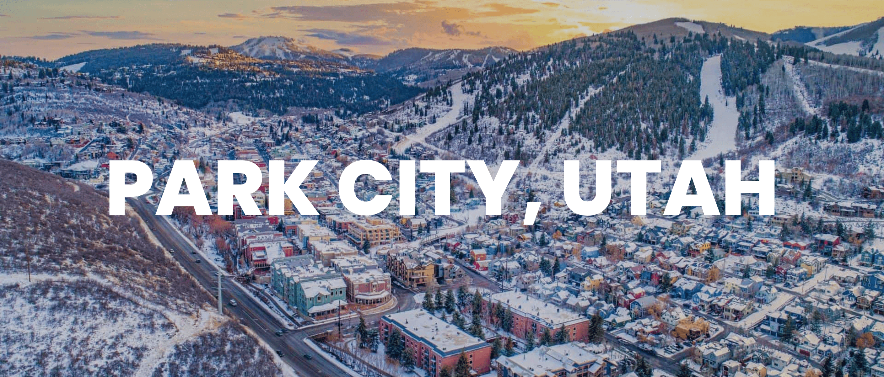 Park City, Utah event banner