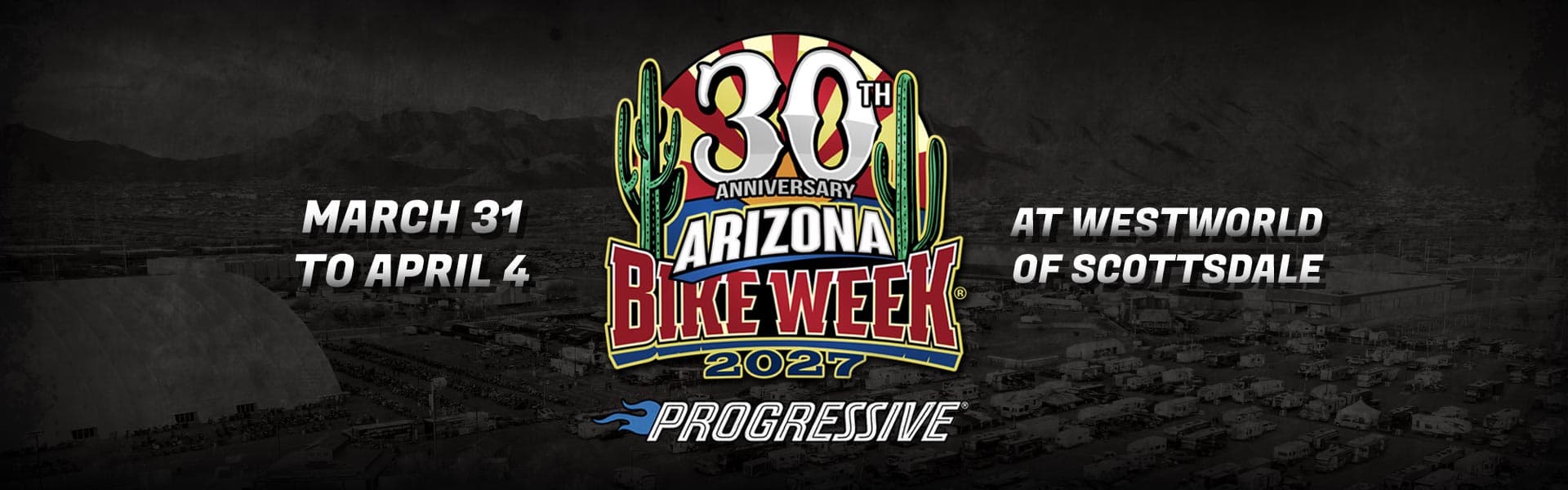 Arizona Bike Week 2027 event banner