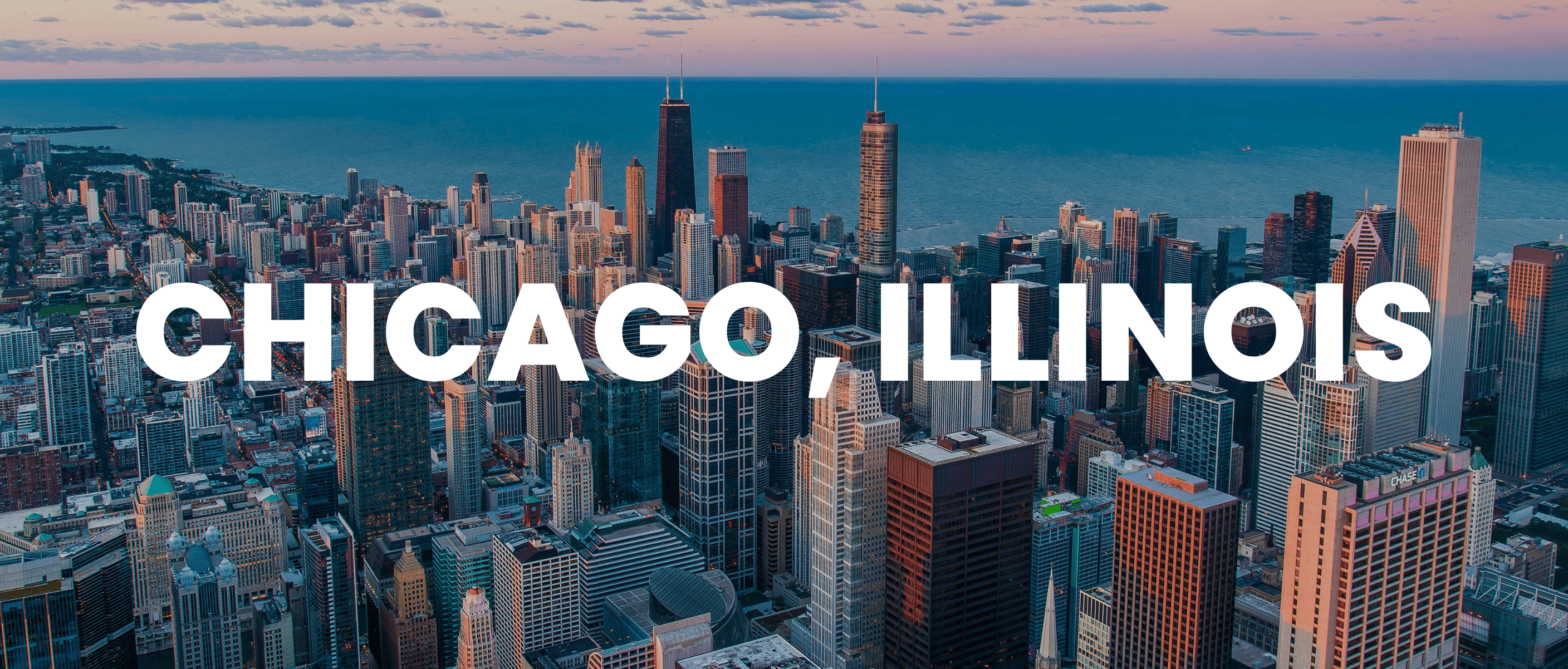 Chicago, Illinois event banner
