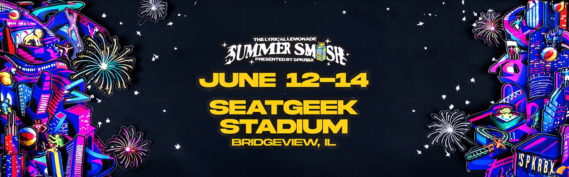 Lyrical Lemonade Summer Smash 2026 event banner