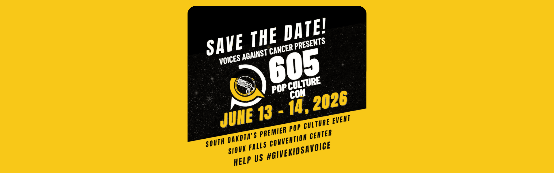 Voices Against Cancer 2026 event banner