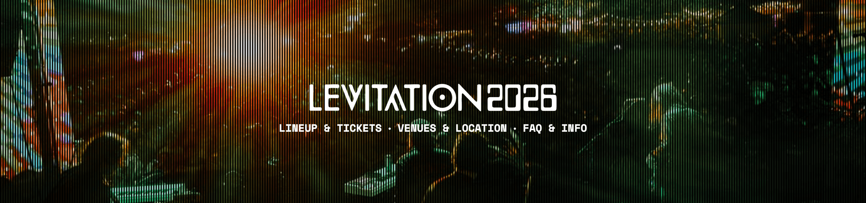 Levitation 2026 event banner
