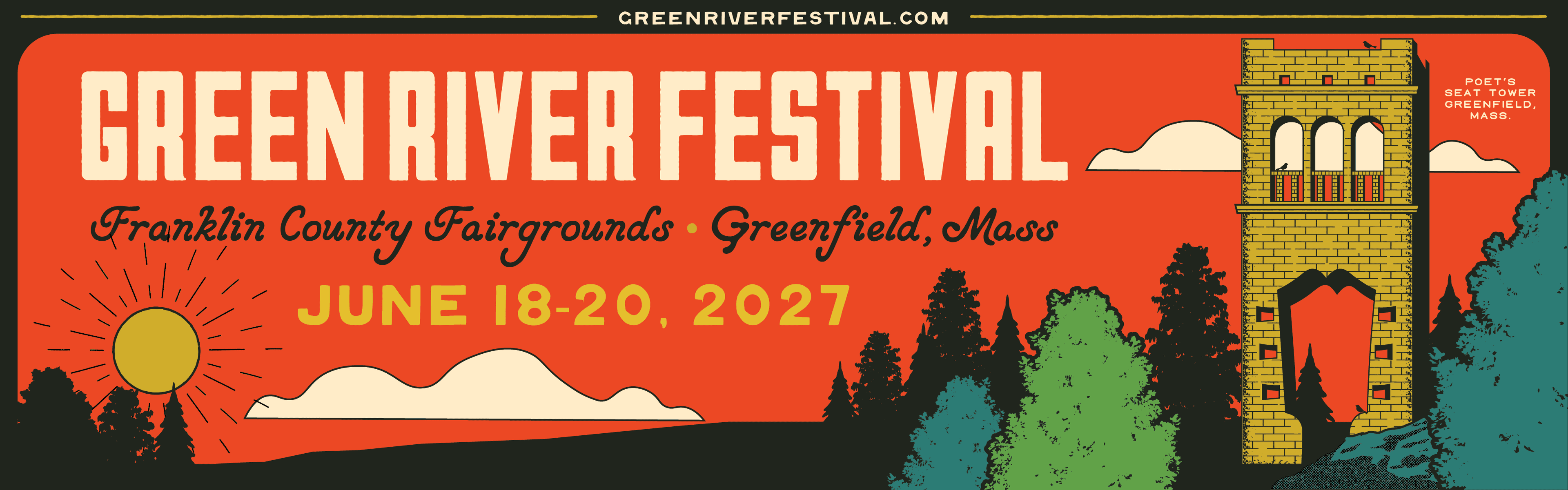 Green River Festival 2027 event banner