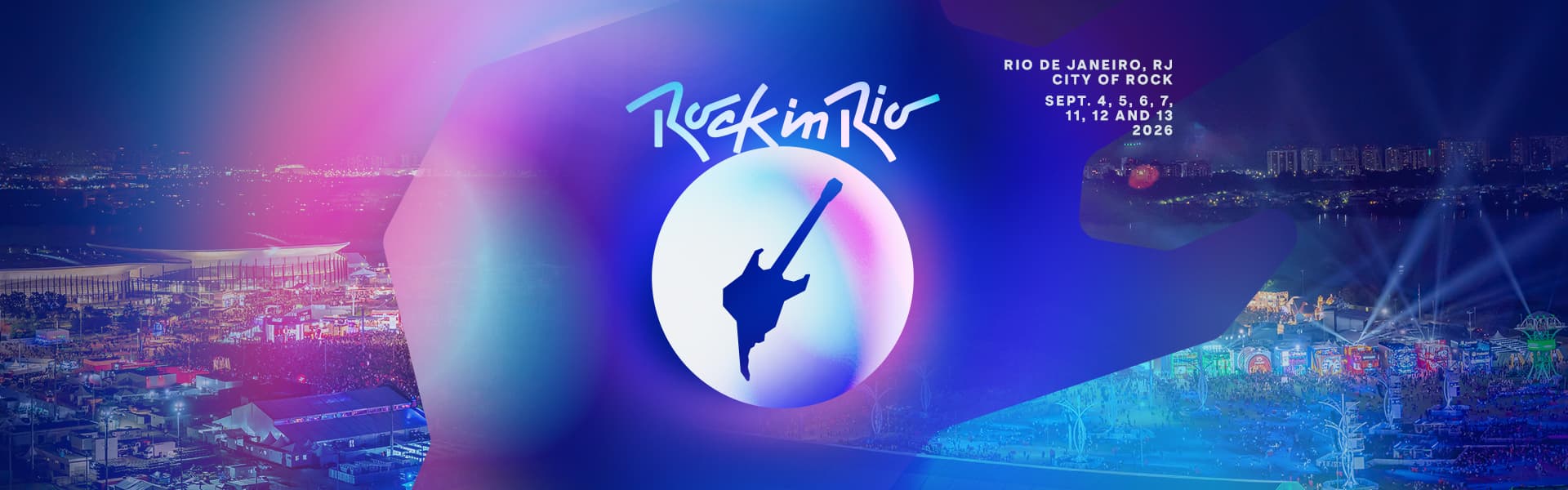 Rock In Rio 2026 event banner