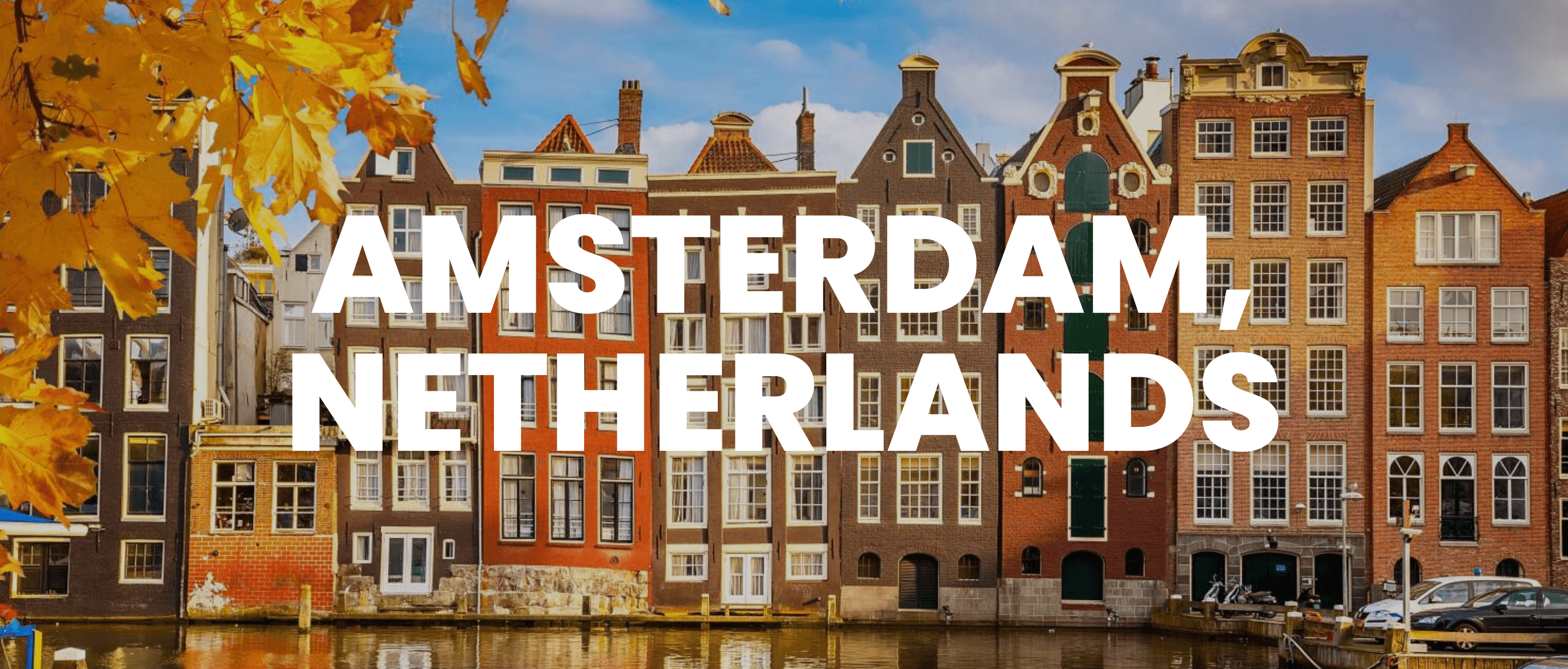 Amsterdam, Netherlands event banner