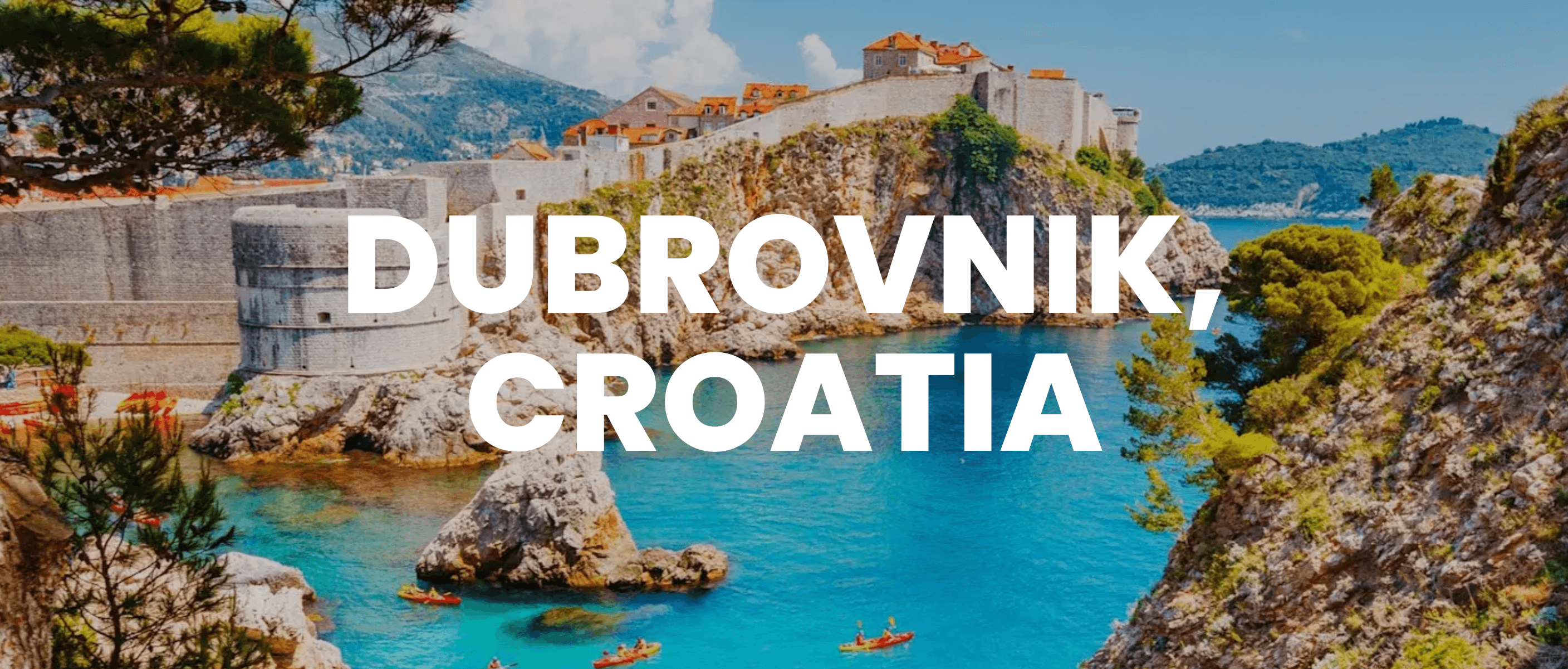 Dubrovnik, Croatia event banner