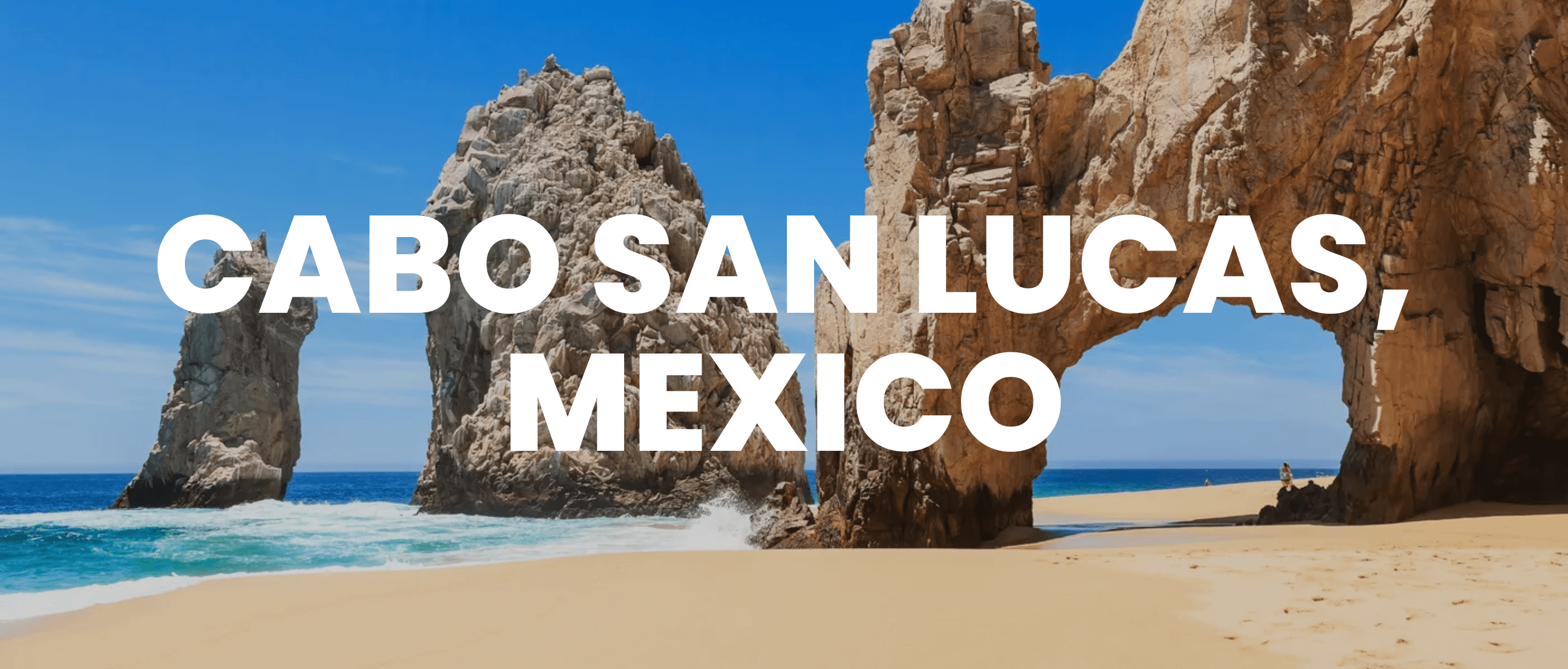 Cabo San Lucas, Mexico event banner
