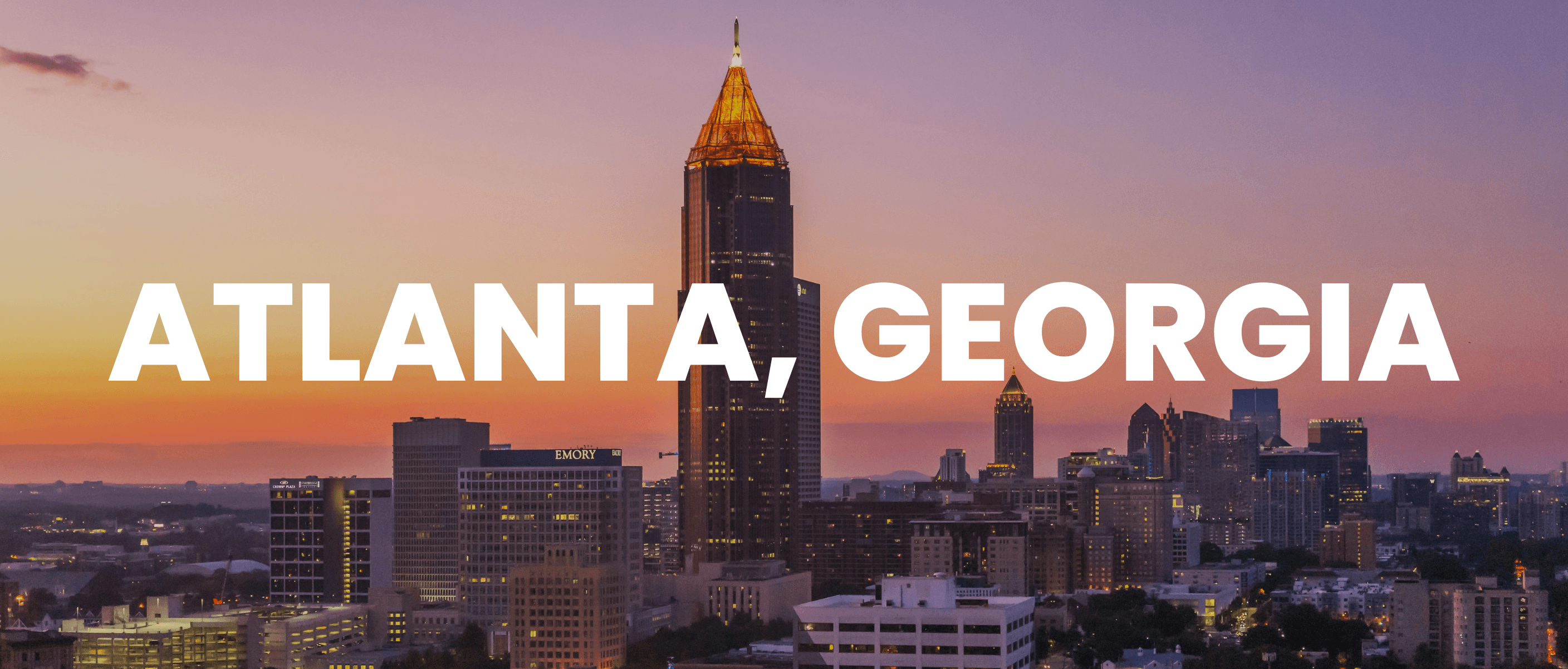 Atlanta, Georgia event banner