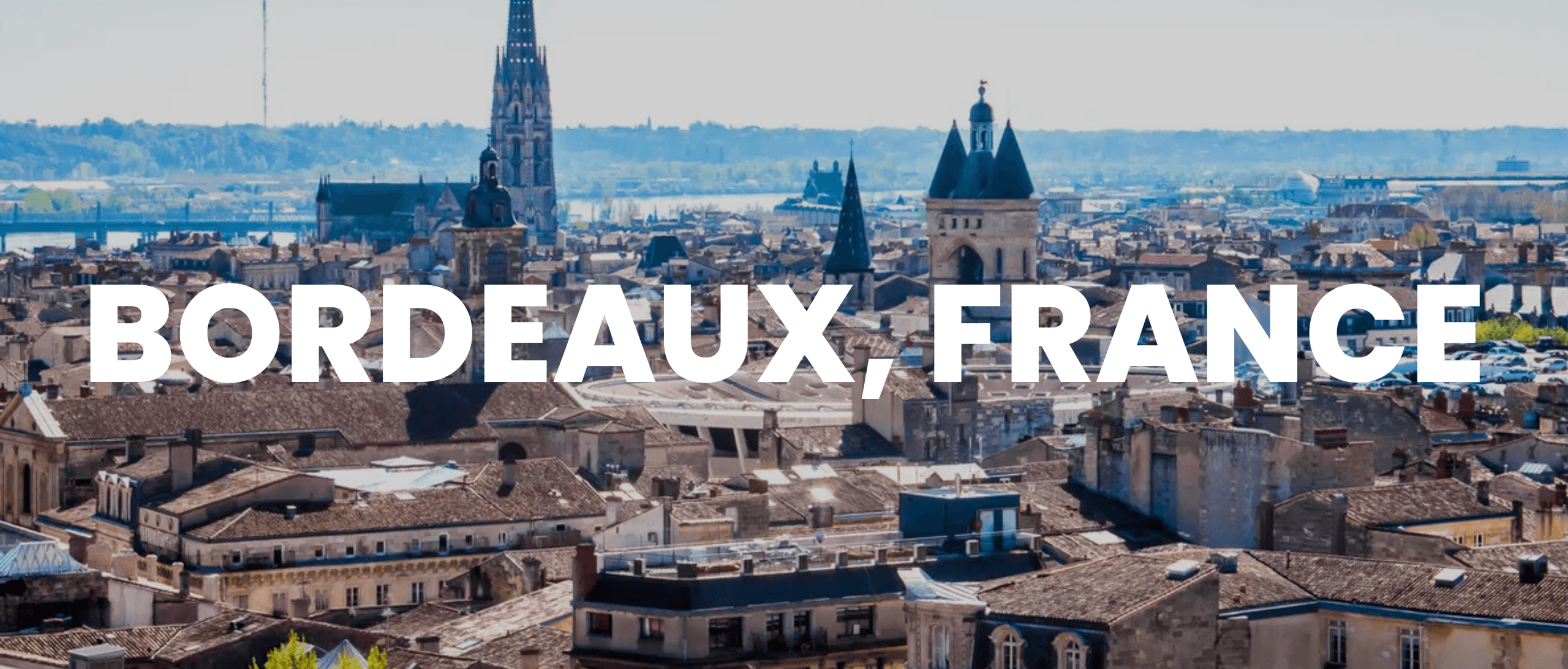 Bordeaux, France event banner