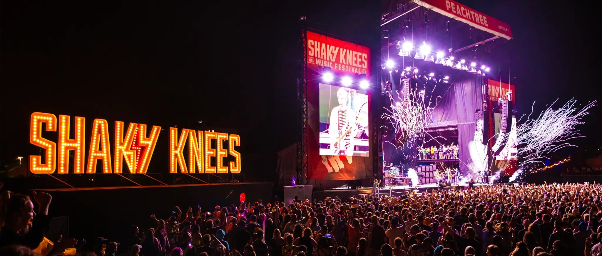Shaky Knees 2026 event banner