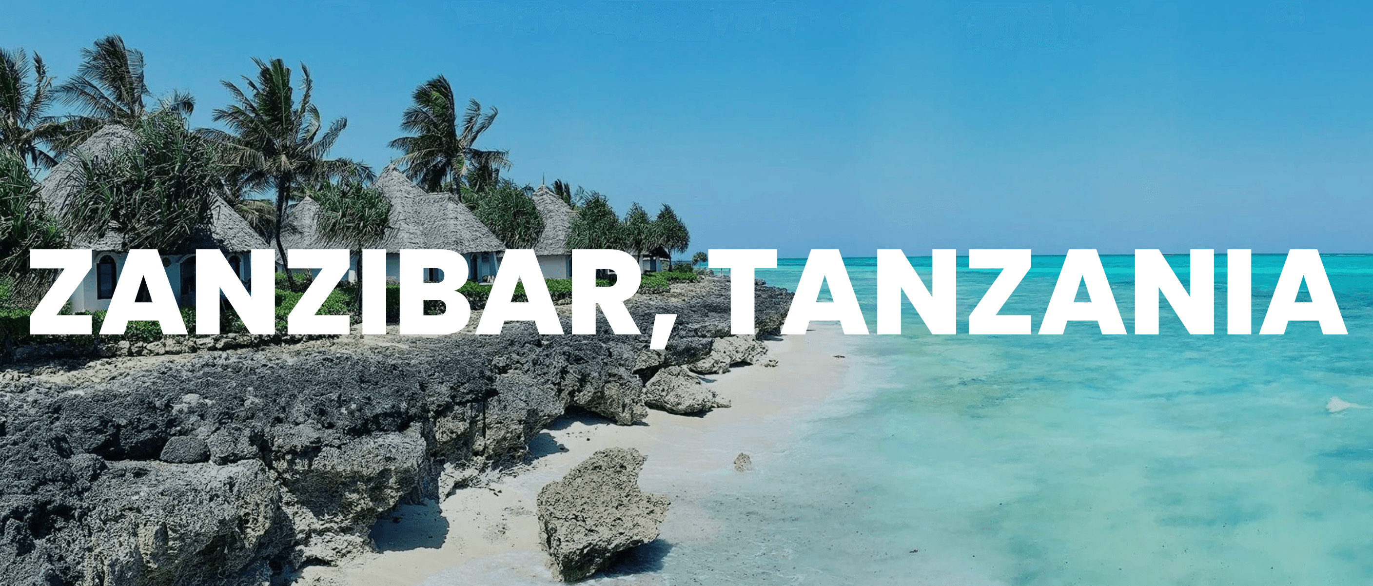 Zanzibar, Tanzania event banner