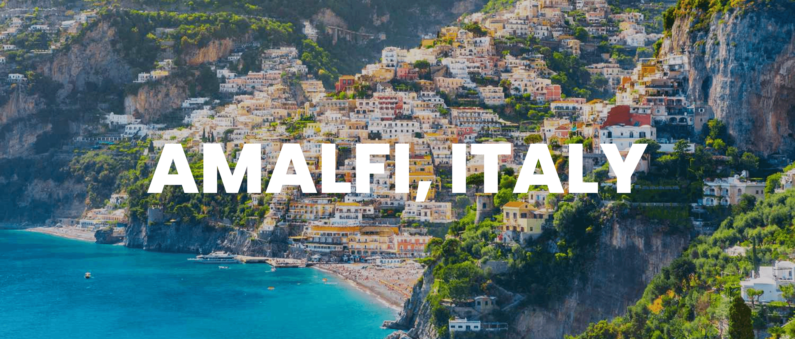 Amalfi, Italy event banner